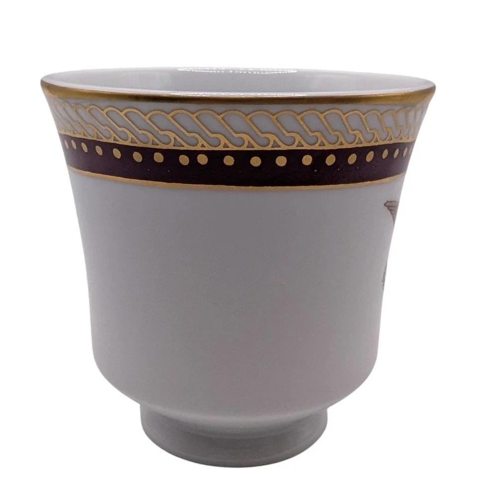 Woodmere China Teacup White‎ House Dessert Collection Abraham Lincoln Vintage